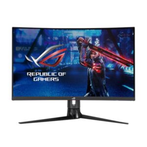 ASUS XG32VC ROG Strix 31.5-inch WQHD 1400P Curved Gaming Monitor with FreeSync Premium Pro 125% SRGB and Extreme Low Motion Blur Sync