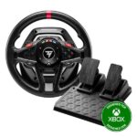 Thrustmaster T128 Xbox Force Feedback Racing Wheel and Magnetic Pedals, Black