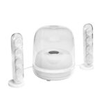 Harman Kardon Soundsticks 4 Wireless Portable Bluetooth Speaker, White