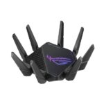 ASUS ROG Rapture GT-AX11000 Mbps Router (Black) Tri-Band WiFi 6 Gaming WiFi Router 10 Gigabit with a Quad-core CPU, FS Band, wtfast, AiMesh WiFi System, Adaptive QoS