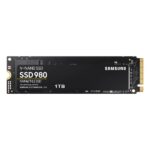 Samsung 980 1TB M.2 NVMe Gen3 Internal SSD, Black - (MZ-V8V1T0B)