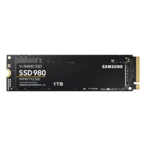 Samsung 980 1TB M.2 NVMe Gen3 Internal SSD, Black