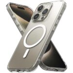 Ringke iPhone 15 Pro Max Back Cover Case | Fusion Magnetic - Matte Clear