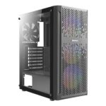 Antec NX290 RGB (E-ATX) Mid Tower Gaming Cabinet, Black - (NX290-BLACK)