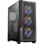 Antec P20C ARGB (E-ATX) Mid Tower Gaming Cabinet, Black - (P20C-ARGB-BLACK)