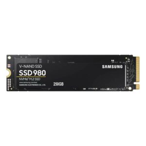 Samsung 980 250GB M.2 NVMe Gen3 Internal SSD, Black