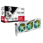 Asrock AMD Radeon RX 7600 XT Steel Legend 16GB OC Graphic Card – (RX7600XT SL 16GO) Asrock AMD Radeon RX 7600 XT Steel Legend 16GB OC Graphic Card – (RX7600XT SL 16GO)