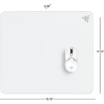 Razer Atlas Tempered Glass Gaming Mouse Pad, White (Large)