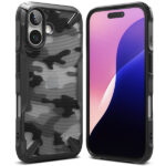 Ringke iPhone 16 Plus Back Cover Case | Fusion X - Camo Black