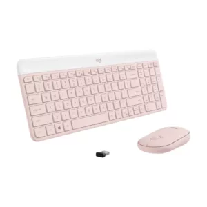 Logitech MK470 Slim Wireless Keyboard and Mouse Combo - Rose