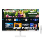 Samsung LS32CM501EWXXL 32-Inch(80cm) M5 FHD Smart Monitor, White