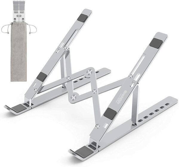 Cosmic Byte Adjustable Aluminum Portable Laptop Rack Stand