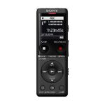 Sony ICD-UX570F Light Weight Voice Recorder 4GB Memory (Black)