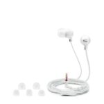 Sony MDR-EX15AP In-Ear Stereo Headphones with Mic – White