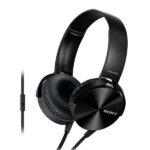 Sony MDR-XB450AP Wired Extra Bass On-Ear Headphones – Black