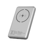 Stuffcool Alum 10000mAh Made in India Aluminium Metallic Magnetic Wireless Powerbank for iPhone 12/13/14/15 Series (Silver) - (ALUM-SILVER)