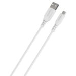 Stuffcool Celer M 2.4 Amp 1 Metre Micro USB Cable, White - (CELER-M)