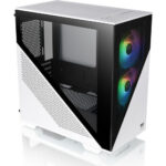 Thermaltake Divider 170 TG Snow ARGB Micro Case (White) - (CA-1S4-00S6WN-00)