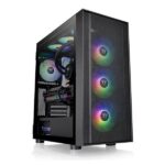 Thermaltake H570 TG ARGB (E-ATX) Mid Tower Cabinet (Black) - (CA-1T9-00M1WN-01)