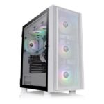 Thermaltake H570 TG ARGB Snow (E-ATX)  Mid Tower Cabinet (White) - (CA-1T9-00M6WN-01)