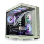 Thermaltake View 380 TG ARGB Matcha Green Mid Tower Cabinet - (CA-1Z2-00MEWN-00)