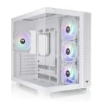 Thermaltake View 380 TG ARGB Snow (ATX) Mid Tower Cabinet (White) - (CA-1Z2-00M6WN-00)