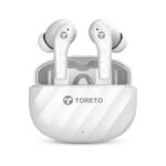Toreto Air Wave TOR 1413 True Wireless Earbuds, White