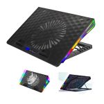 Live Tech AirPad 1 Fan Cooling Pad  (Black)