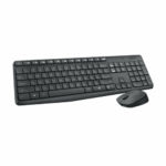 Logitech MK235 Wireless Keyboard and Mouse Set - Black