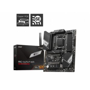 Msi Pro X670-p Wifi Amd Am5 Motherboard