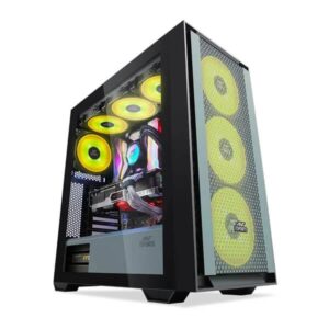 Ant Esports 690 Air ARGB (E-ATX) Mid Tower Gaming Cabinet (Black)