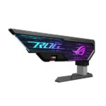 ASUS ROG Herculx Graphics Card Anti-Sag Holder Bracket (Solid Zinc Alloy Construction, Easy Installation, Included Spirit Level, Adjustable Height, Wide Compatibility, Aura Sync RGB)