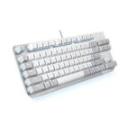 ASUS ROG Strix Scope NX TKL Moonlight White Wired Mechanical RGB Gaming Keyboard | ROG NX Red Linear Switches, Aluminum Frame, Aura Sync Lighting, Tenkeyless Design, Quick Toggle Media Keys - (X802-STRIX SCOPE-TKL-ML-R) - Image 2