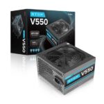Antec Atom V550 V2 550 Watt SMPS, Black - (ATOM-V550-V2)