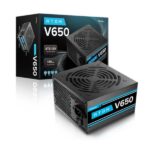 Antec Atom V650 V2 650 Watt SMPS, Black