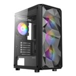 Antec AX83 Elite RGB (E-ATX) Mid Tower Cabinet (Black) - (0-761345-10036-6)