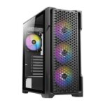 Antec AX90 ARGB (ATX) Mid Tower Gaming Cabinet, Black - (AX90-BLACK)