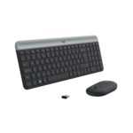 Logitech MK470 Slim Wireless Keyboard and Mouse Combo - Graphite