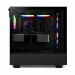 NZXT H Series H5 (2023) Flow RGB Edition ATX Mid Tower Chassis (Black)