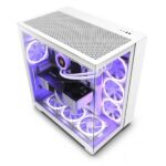 NZXT H9 Flow Dual Chamber Cabinet – White – (CM-H91FW-01)