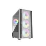 Cooler Master MasterBox 600 White ARGB Tempered Glass ATX Case - (MB600-WGNN-S00)