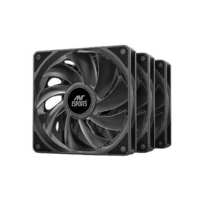 Ant Esports Darkflow 120mm 3 in 1 Case Fan Kit (Black)