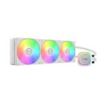 Gamdias Aura GL360 V2 WH ARGB CPU Liquid Cooler (White) - (AURA-GL360-V2-WH)