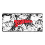 Cybeart Superman Jim Lee Edition Gaming Mouse Pad | XXL Premium Licensed Gaming Mouse Pad (900 x 400 x 4mm / Rapid Series)