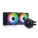DeepCool GAMMAXX L240 ARGB CPU Liquid Cooler (Black)
