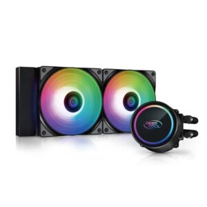 DeepCool GAMMAXX L240 ARGB CPU Liquid Cooler (Black)