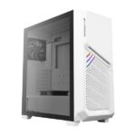 Antec DP502 FLUX ARGB (ATX) Mid Tower Gaming Cabinet, White - (DP502-FLUX-ARGB-WHITE)