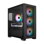 Cooler Master Elite 301 ARGB (M-ATX) Mini Tower Cabinet (Black)