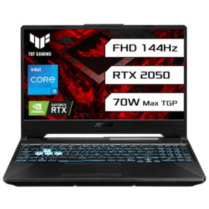 ASUS TUF Gaming F15 - AI Powered Gaming Laptop 15.6 (Intel Core i5-11400H 11th Gen/8GB/512GB SSD/4GB NVIDIA RTX 2050/Win 11)