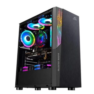 Ant Esports ICE-120AG RGB Cabinet (Black)